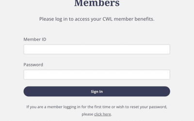 Member Login Announcement